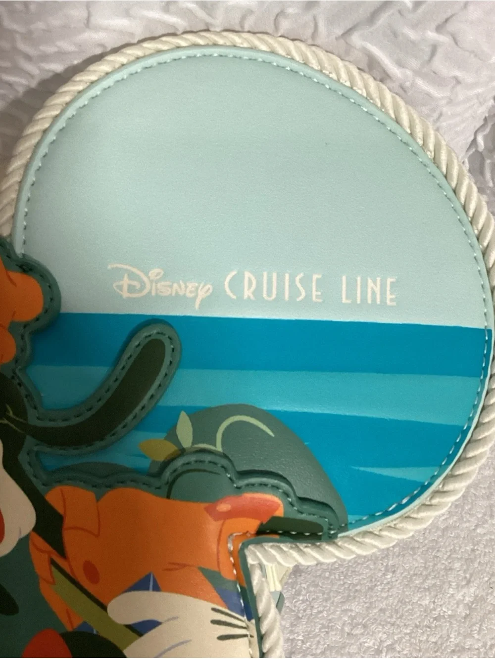 Loungefly Disney Cruise Line Mickey Mouse & Friends Figural Crossbody Bag NEW